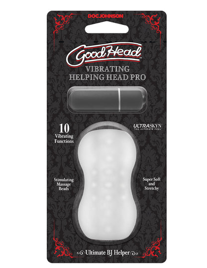 GoodHead Vibrating Helping Head Pro- Frost- Vibrating- Package