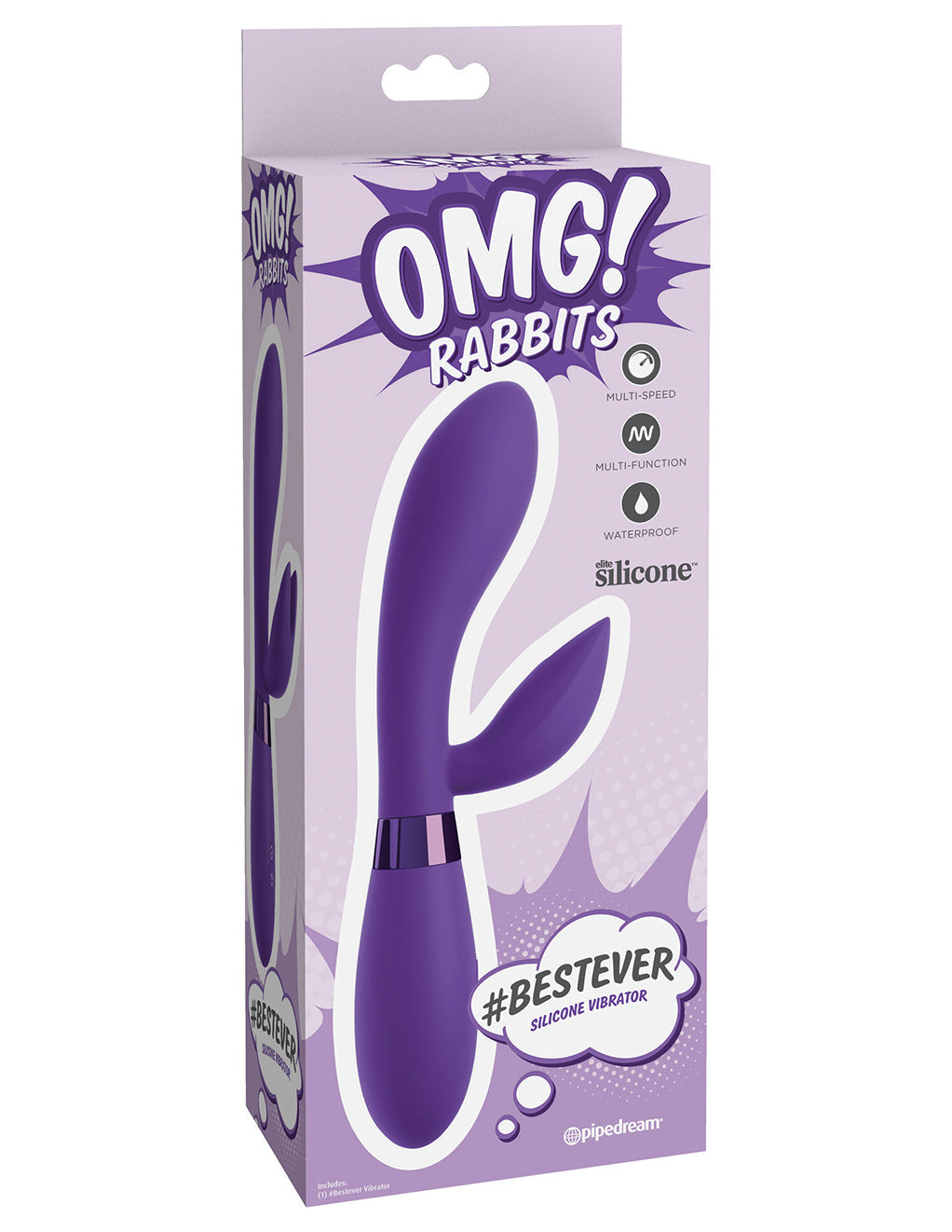 OMG! Rabbits #Bestever Vibrator- Package