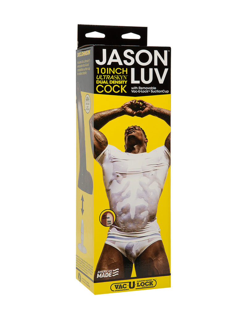 Jason Luv 10 Inch Ultraskyn Cock