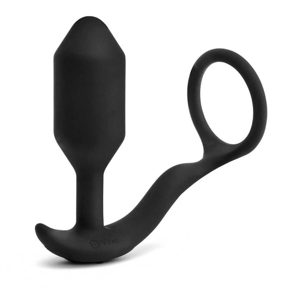 Masajeador Anal Con Vibrador B-Vibe Snug&Tug