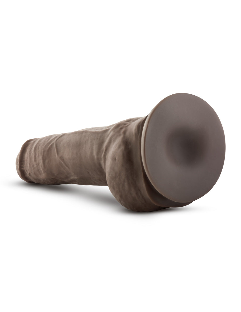 Au Naturel Big Boy 10"- Chocolate- Suction Cup