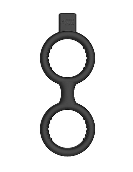 E-Stimulation Cock Ring with Ballstrap by Electroshock