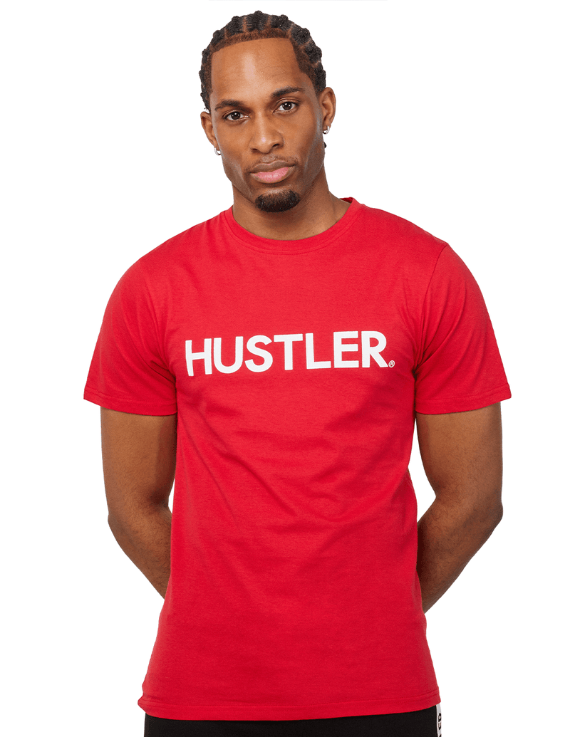 Hustler Classic Logo Crew Neck Tee