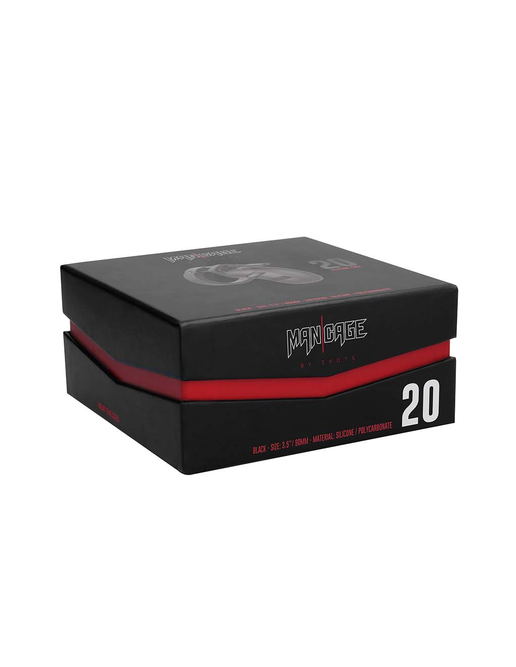 ManCage Model 20 Silicone Cock Cage 3.5