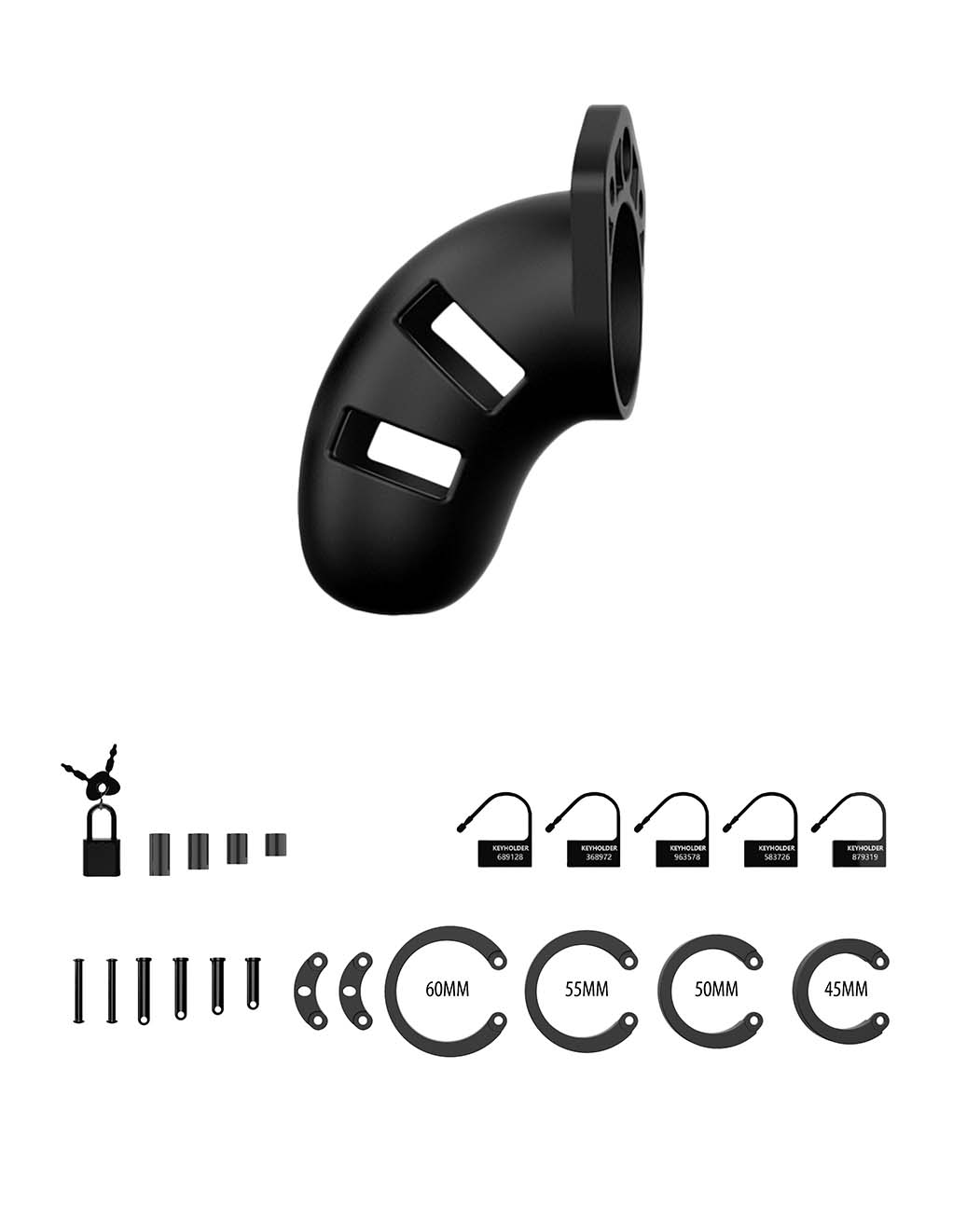 ManCage Model 20 Silicone Cock Cage 3.5