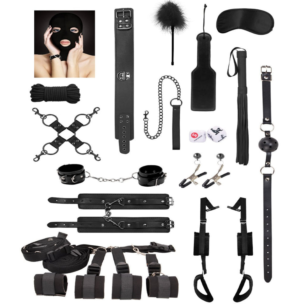 Bondage Kit Supreme Black  Ouch!