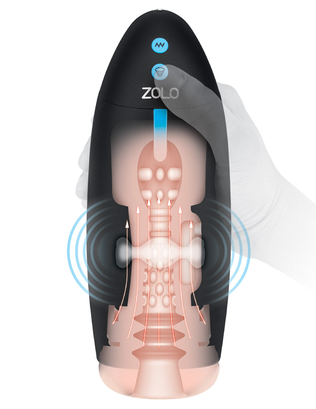 Zolo Supersucker- Diagram- Vibration